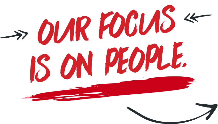 Our focus is on people